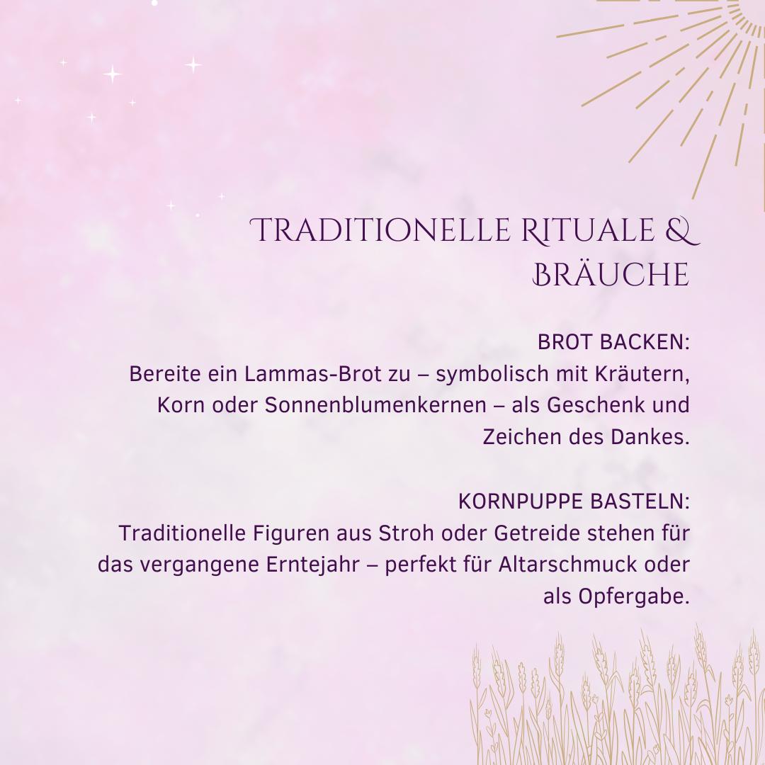 Lughnasadh / Lammas Ritual 